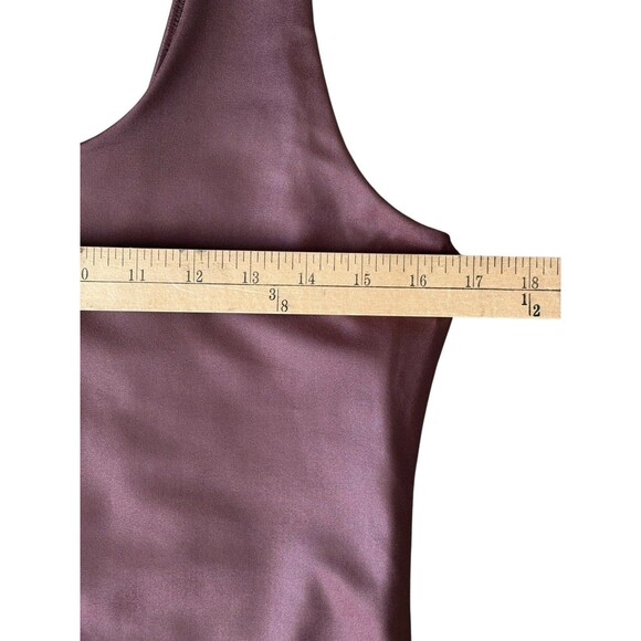 New! Commando Matte Metallic Hi Cut Sleeveless Tank Bodysuit Women's Lg Copper - Picture 8 of 13